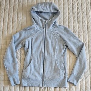 Lululemon Light Blue Scuba Hoodie